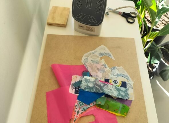 taller de arte en plástico